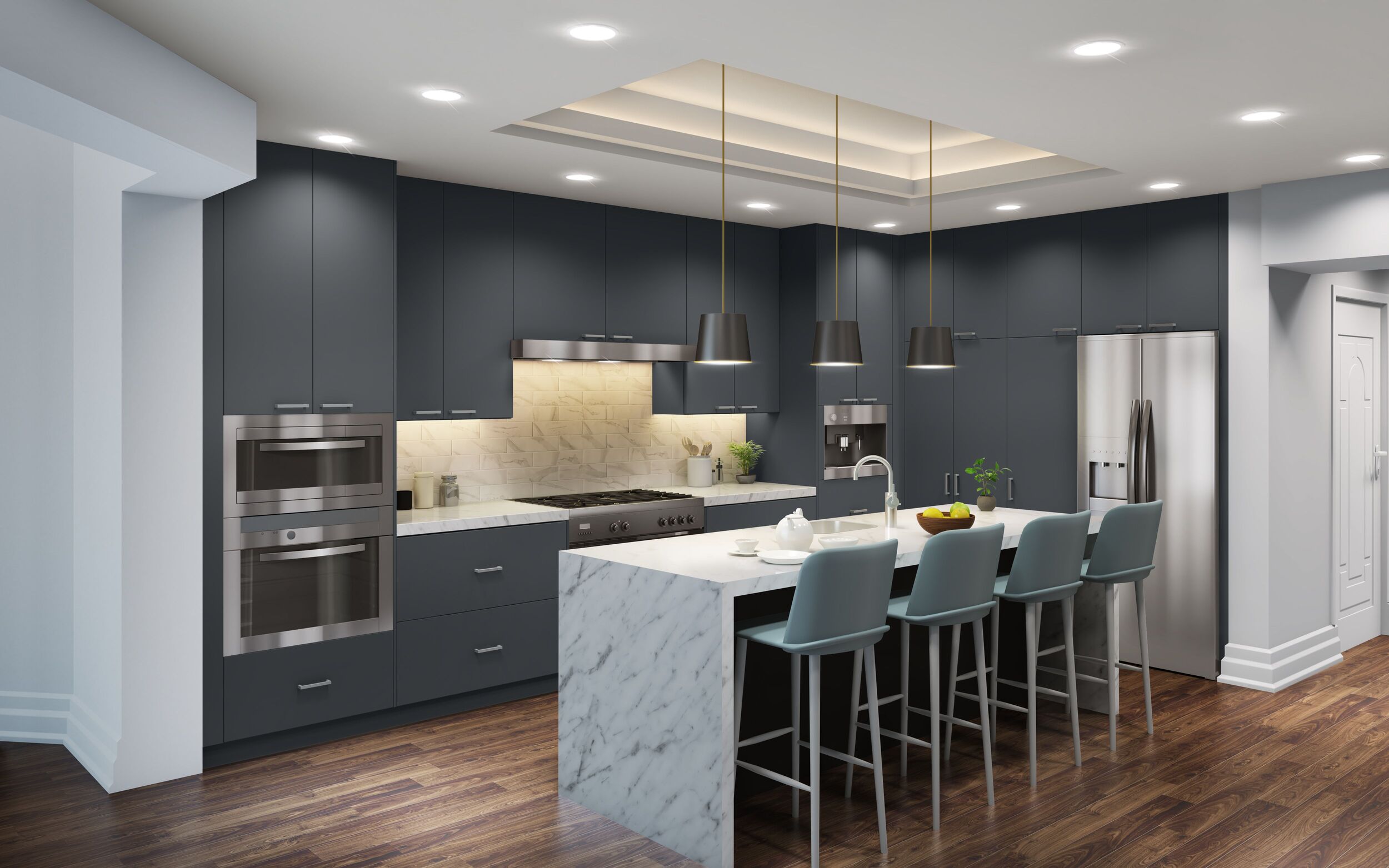 Zenit Super Matte Slab Door