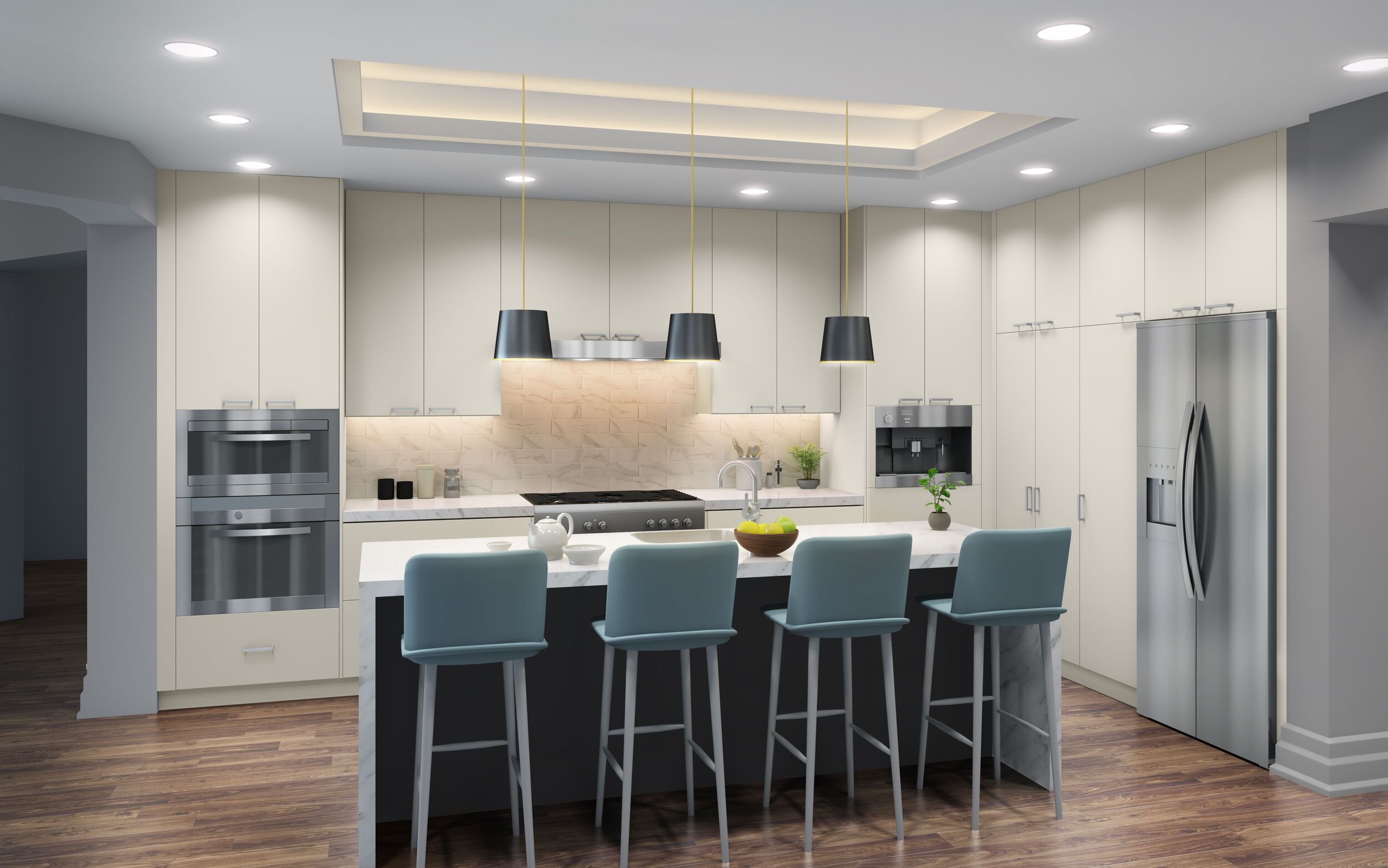 Zenit Super Matte Finger-Pull Door