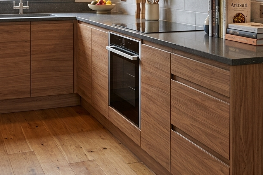 Syncron Textured Finger-Pull Door